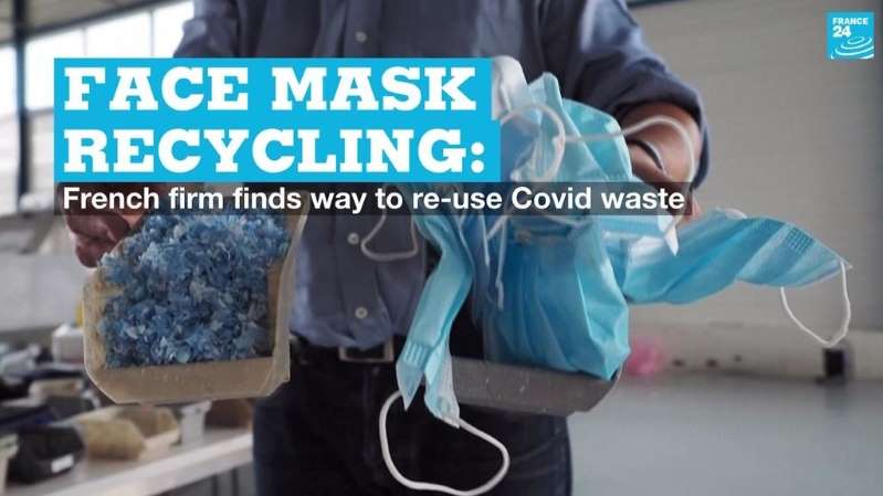face mask recycling